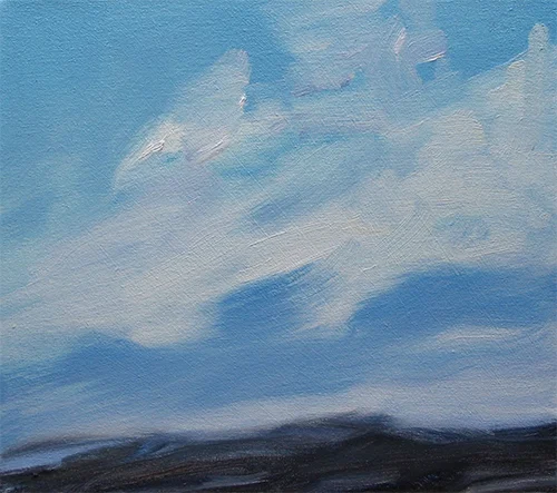 Winter Études 3 , 2011, Oil on Canvas, 10 x 12 inches (Private Collection, Warwick, RI)