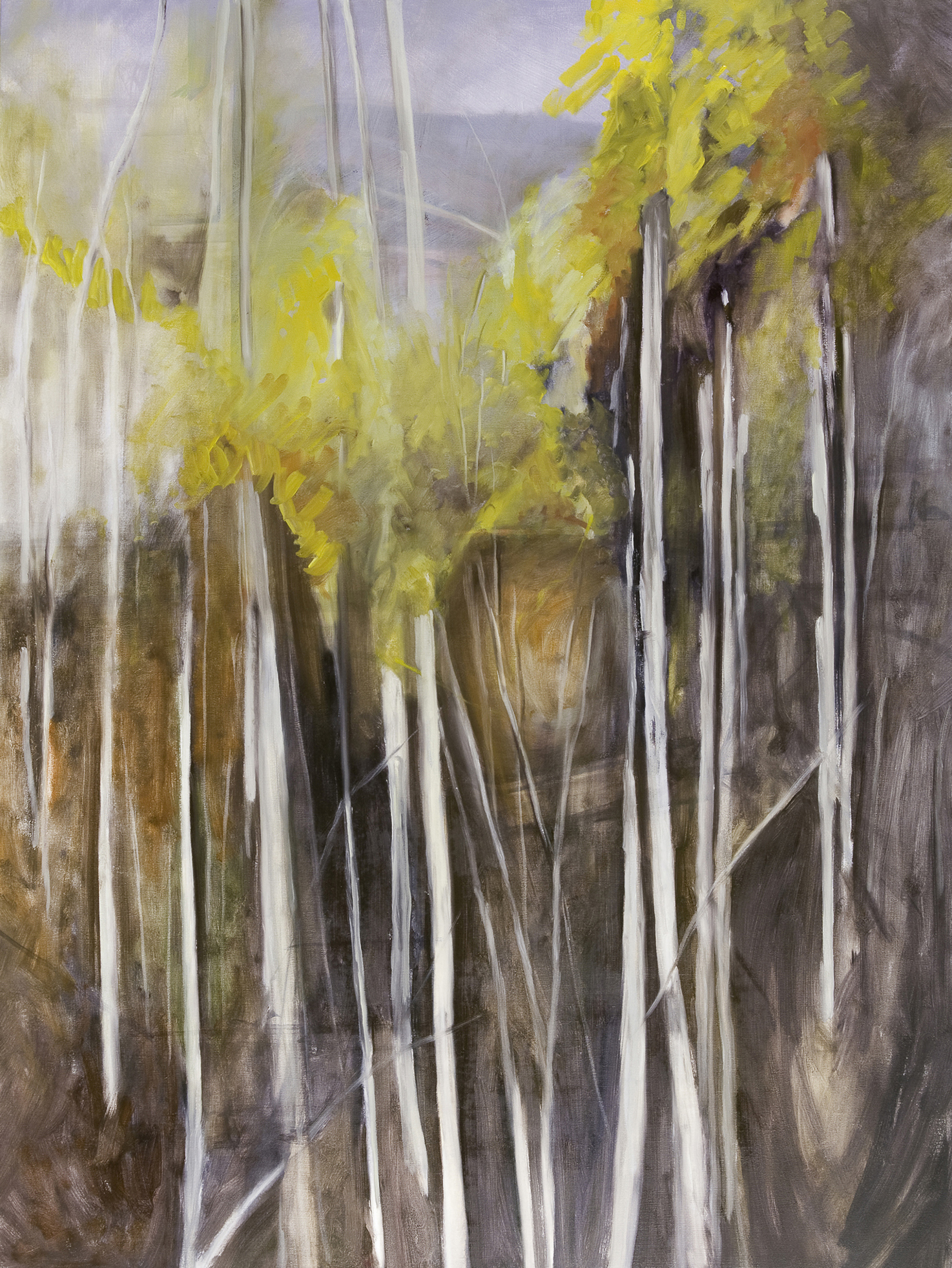 Giallo , 2009, Oil on Canvas, Oil on Canvas, 72 x 54 inches