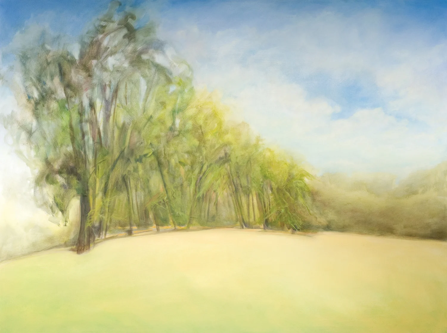 Coming on Summer II , 2009 Oil on Canvas, 54 x 72 inches