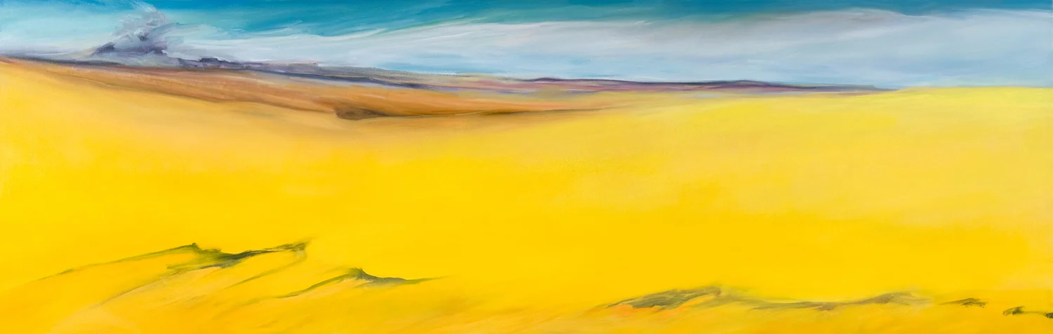 Late Summer , 2009, 27 x 84 inches (Private Collection)
