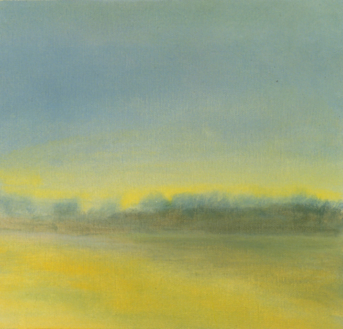 Late Winter , 1994, Oil on Canvas, 13 x 14 inches, (Private Collection), Fredericton, NB)