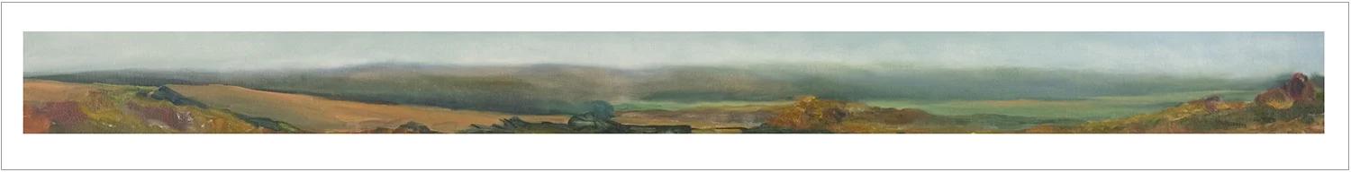 September , 1994, Oil on canvas, 14 x 96 inches (Private Collection-Saint John, NB)