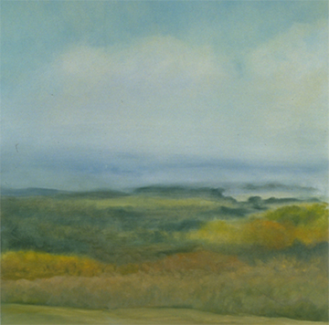 Late November, 1993, Oil on canvas, 24 x 24 inches, (Private Collection-Fredericton, NB)