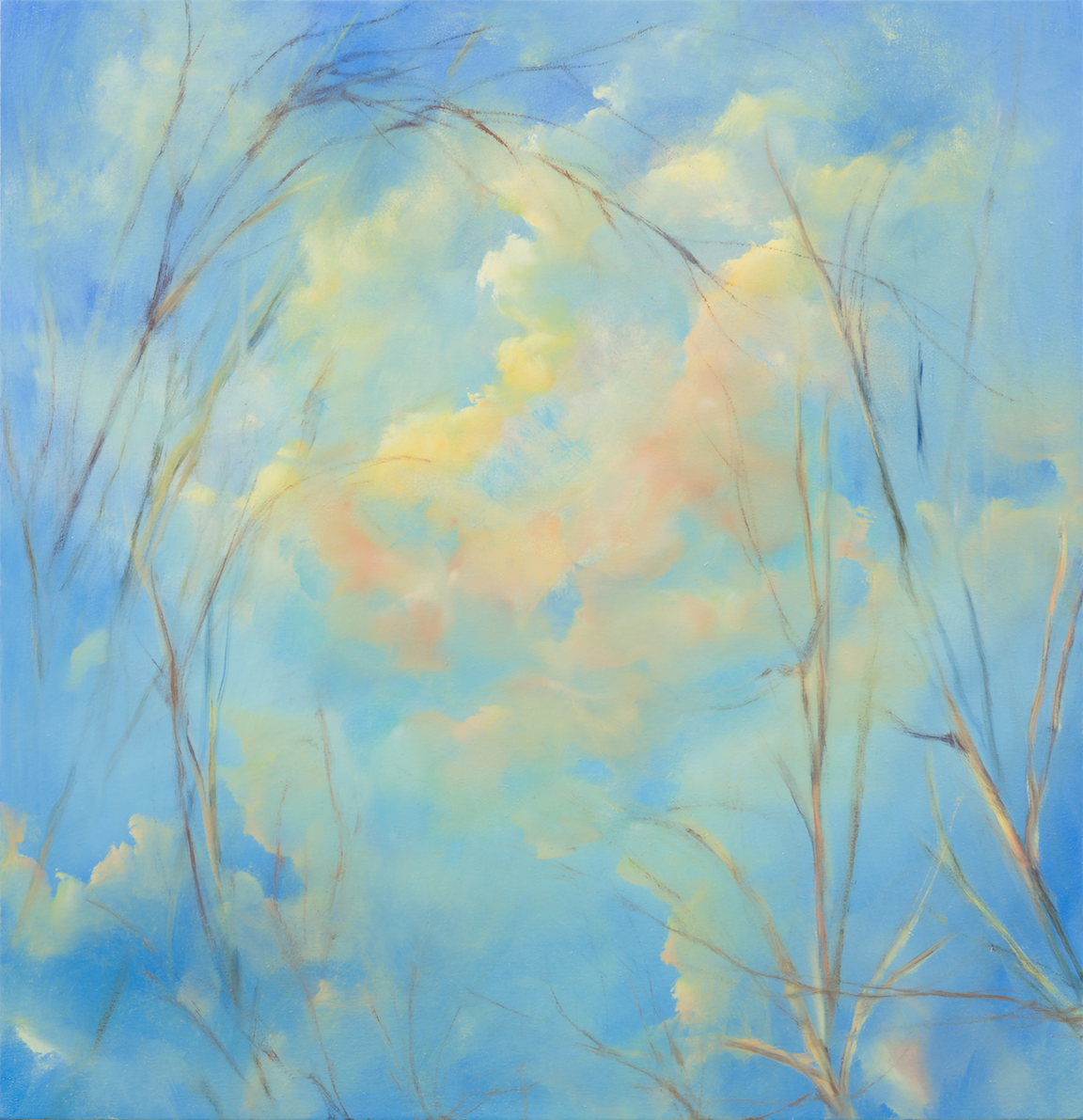 Where You’ll Find Me , 27 x 26 inches, Oil on canvas