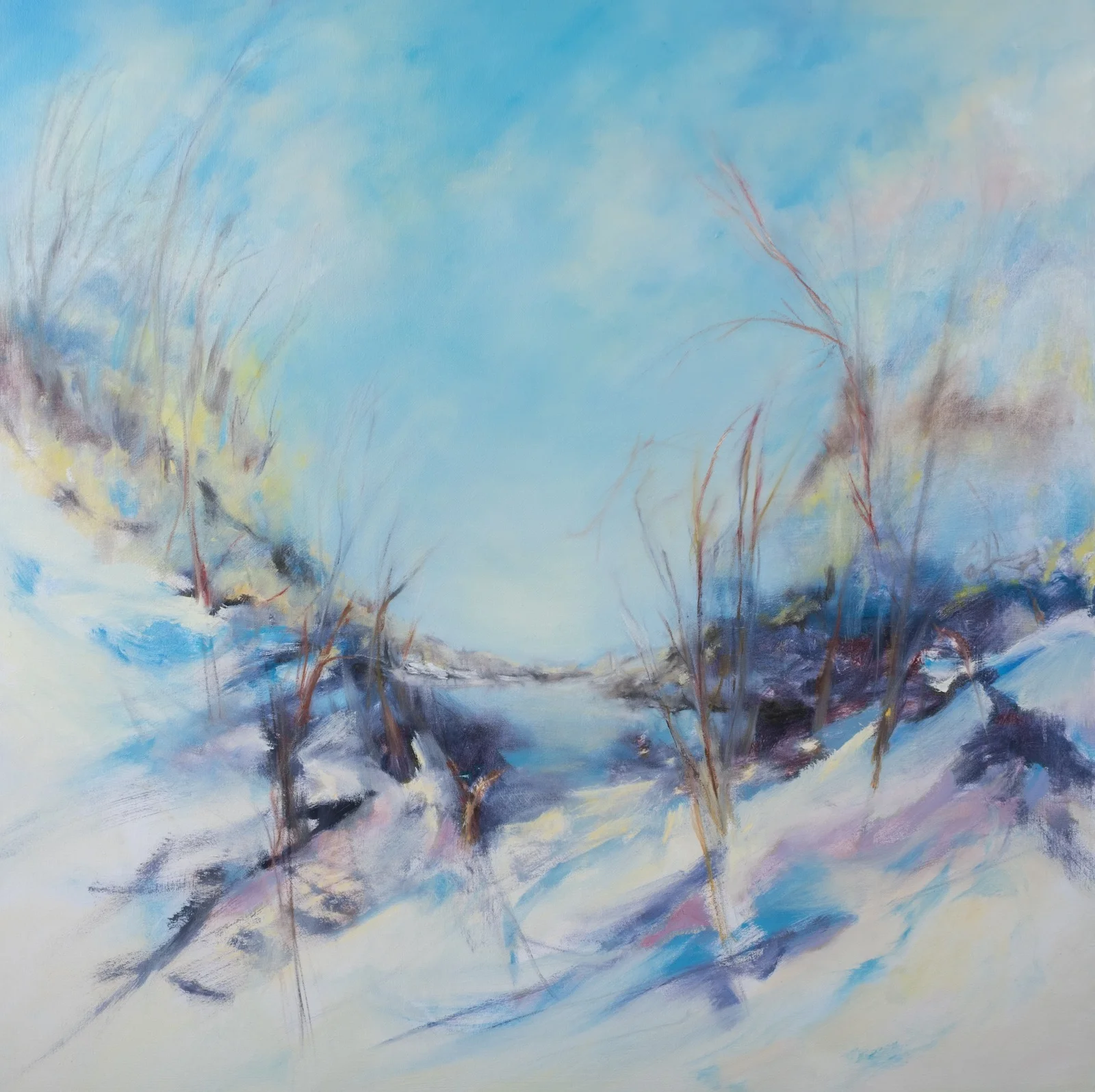 The Lure, 42 x 42 inches, Oil on canvas