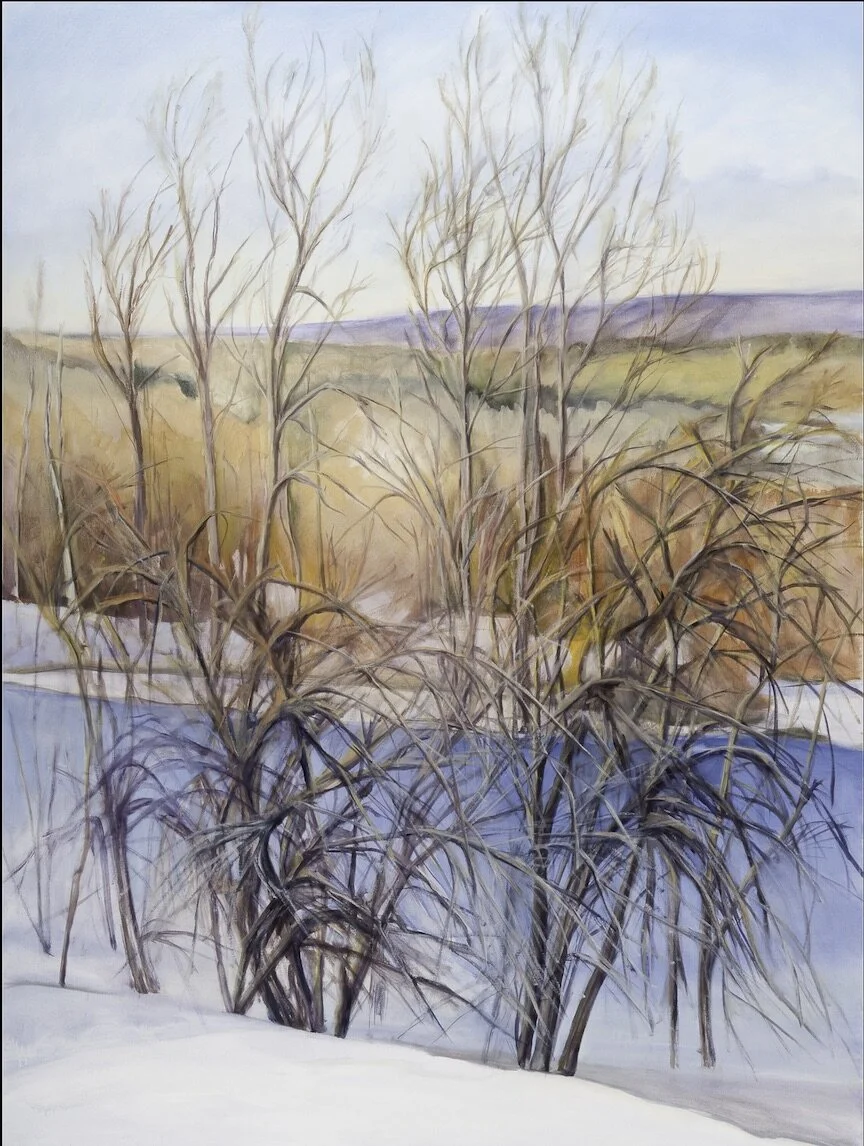 Cuore nel Inverno , 72 x 54 inches, Oil on canvas