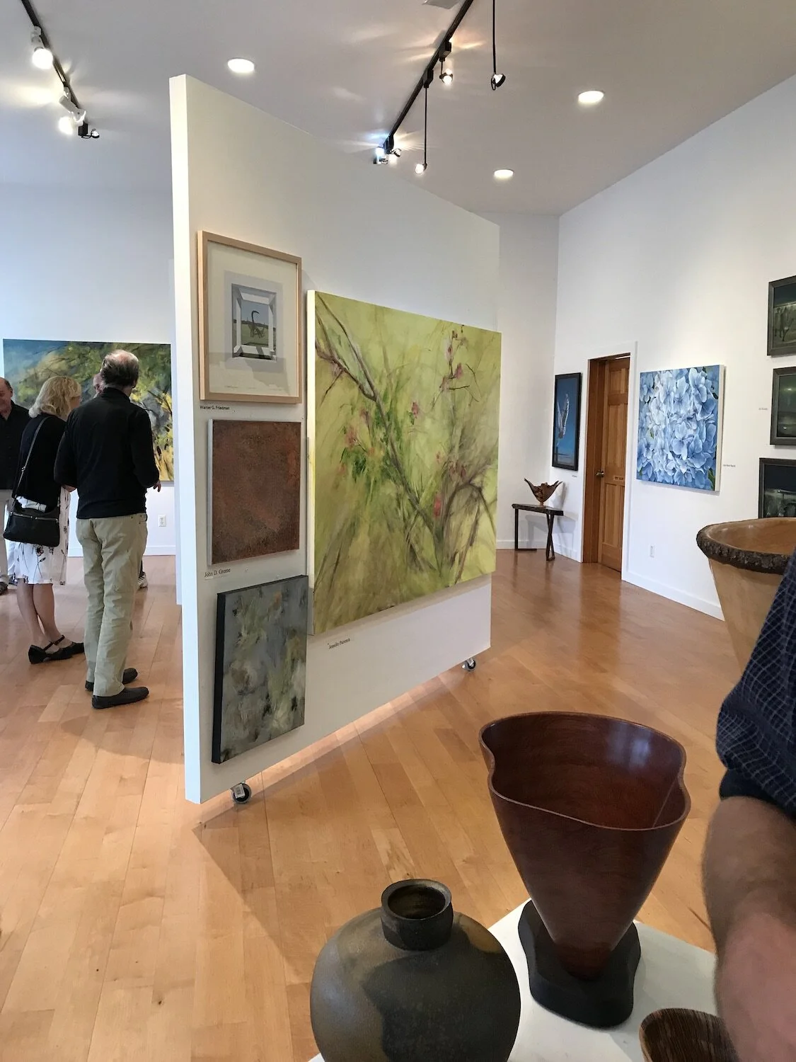 Charlotte’s Roses, 54 x 54 inches oil on canvas May 5-June 30, 2018, Group Show, Diana Felber Gallery, West Stockbridge, Massachusetts