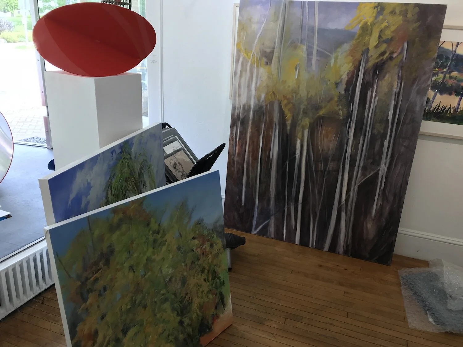 May 5-October 30, 2018, Group Show, The Artful Mind Gallery, Lenox, Massachusetts, Installing