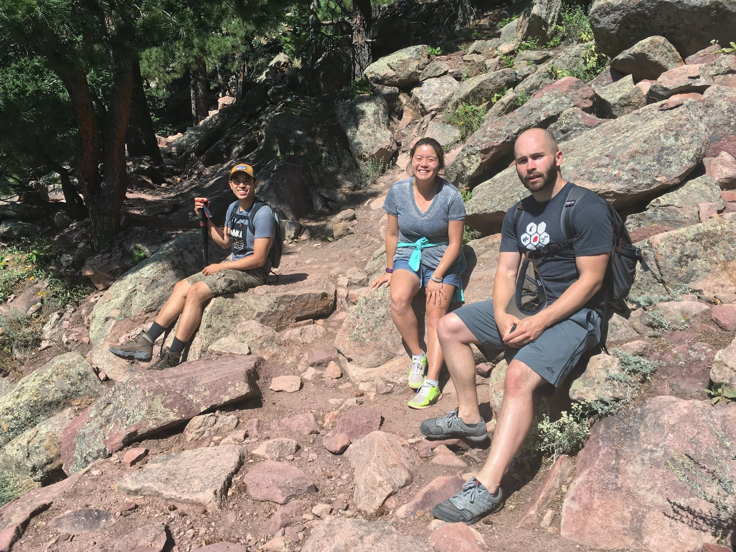 my friends at the top