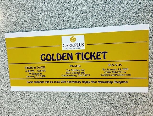 We found a #goldenticket !! #careplus