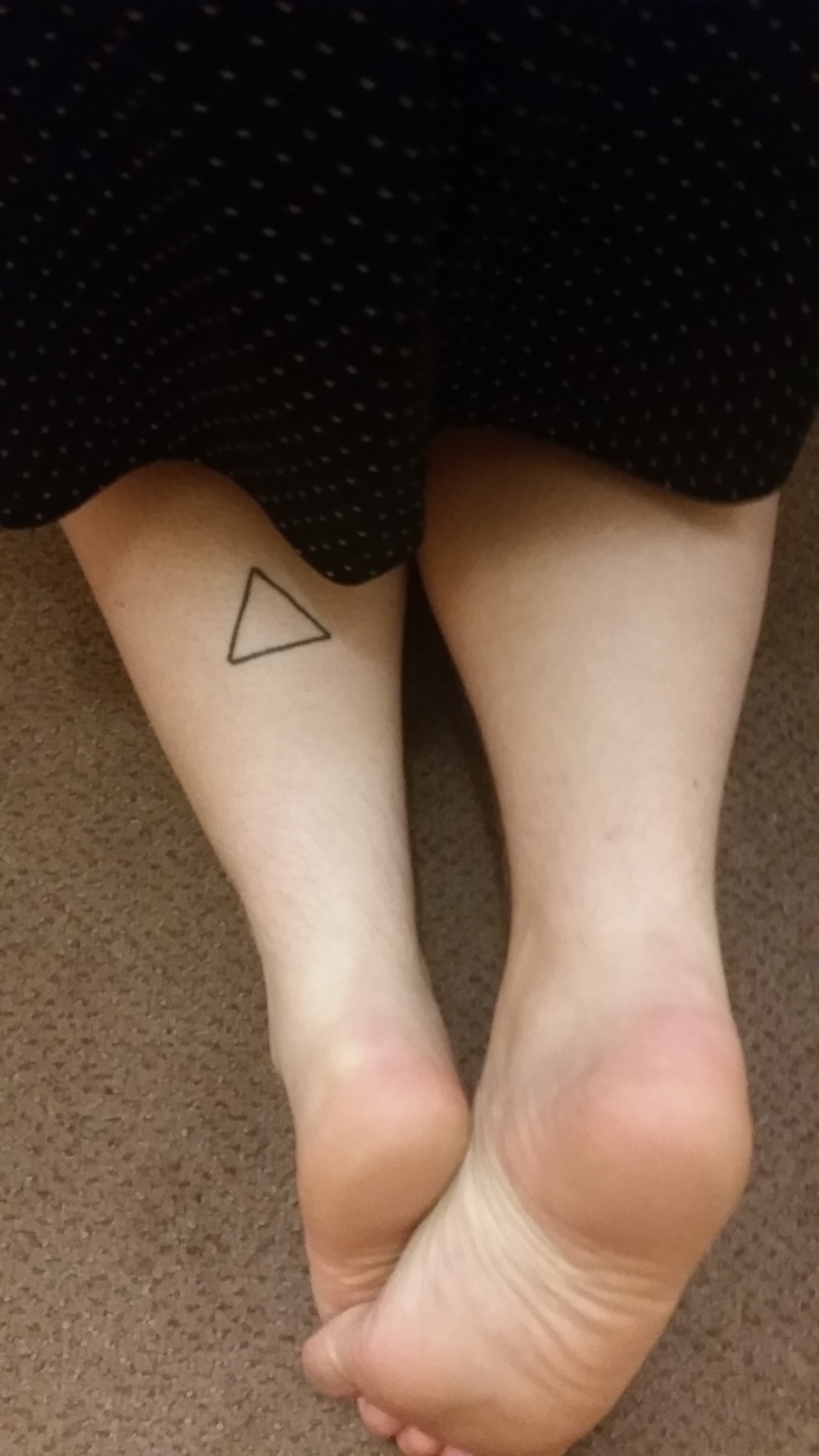Lgbt Triangle Tattoo
