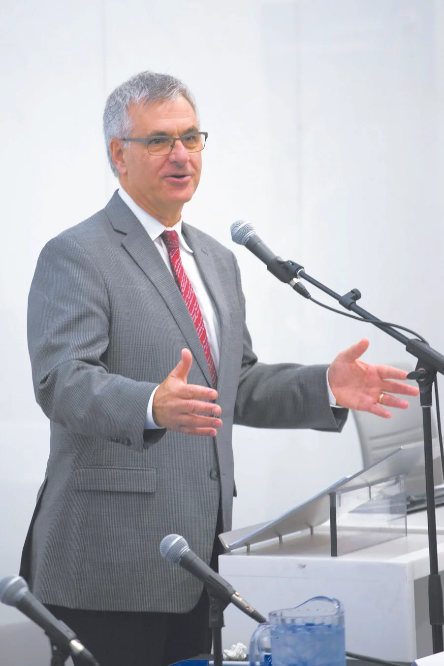 Pictured here: quebec MP Jean-Marc Fournier, Minister of Canadian Relations and the Canadian Francophonie.