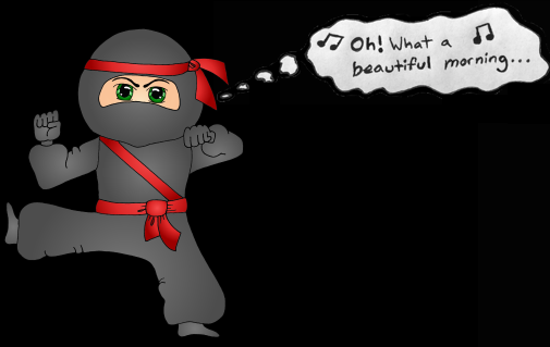 Ninja-style Singing Exercises