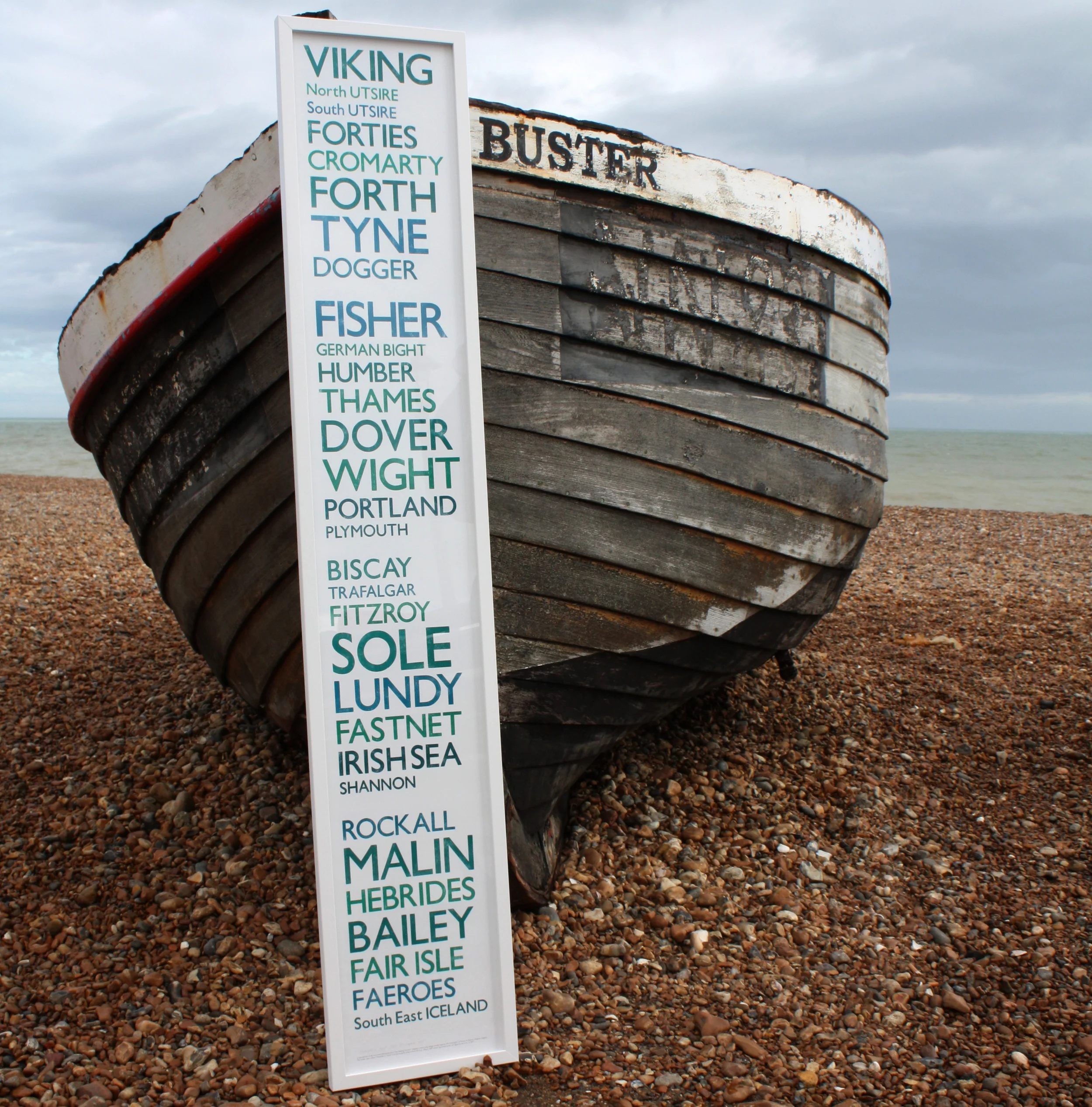 The Shipping Forecast Print