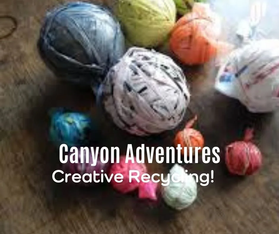Canyon Adventures:  Creative Recycling