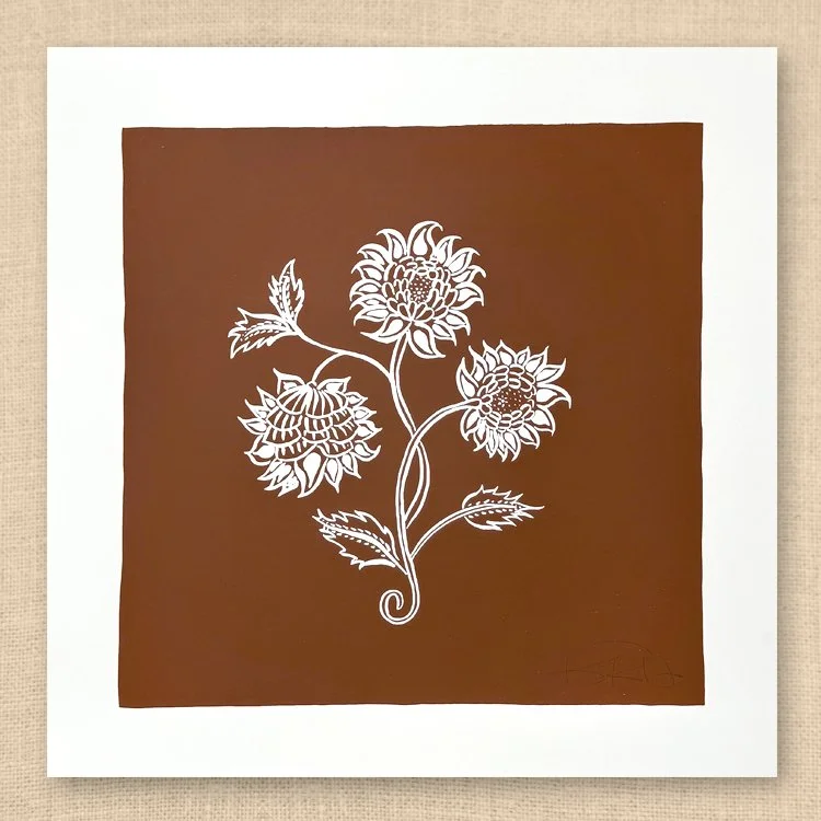 Bengal Botanical No. 4 - 20x20