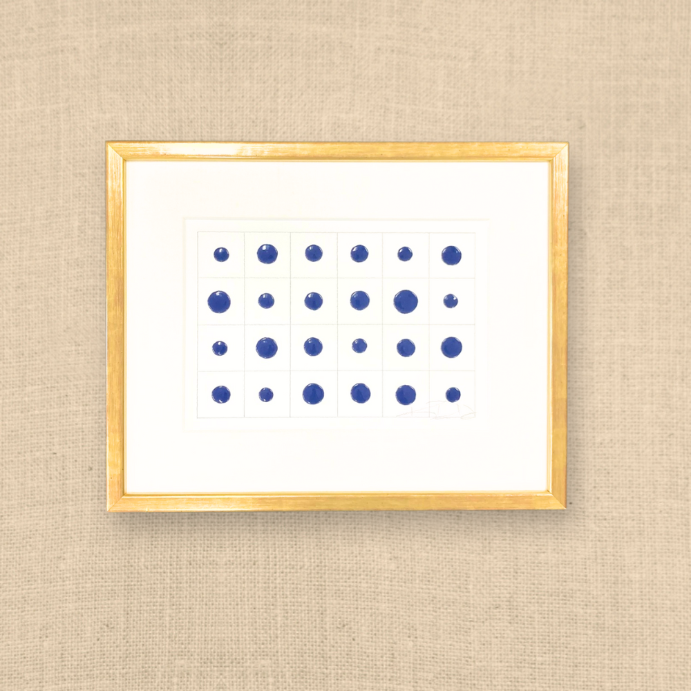 MODERN SEALS IN BLUE #2 12X15
