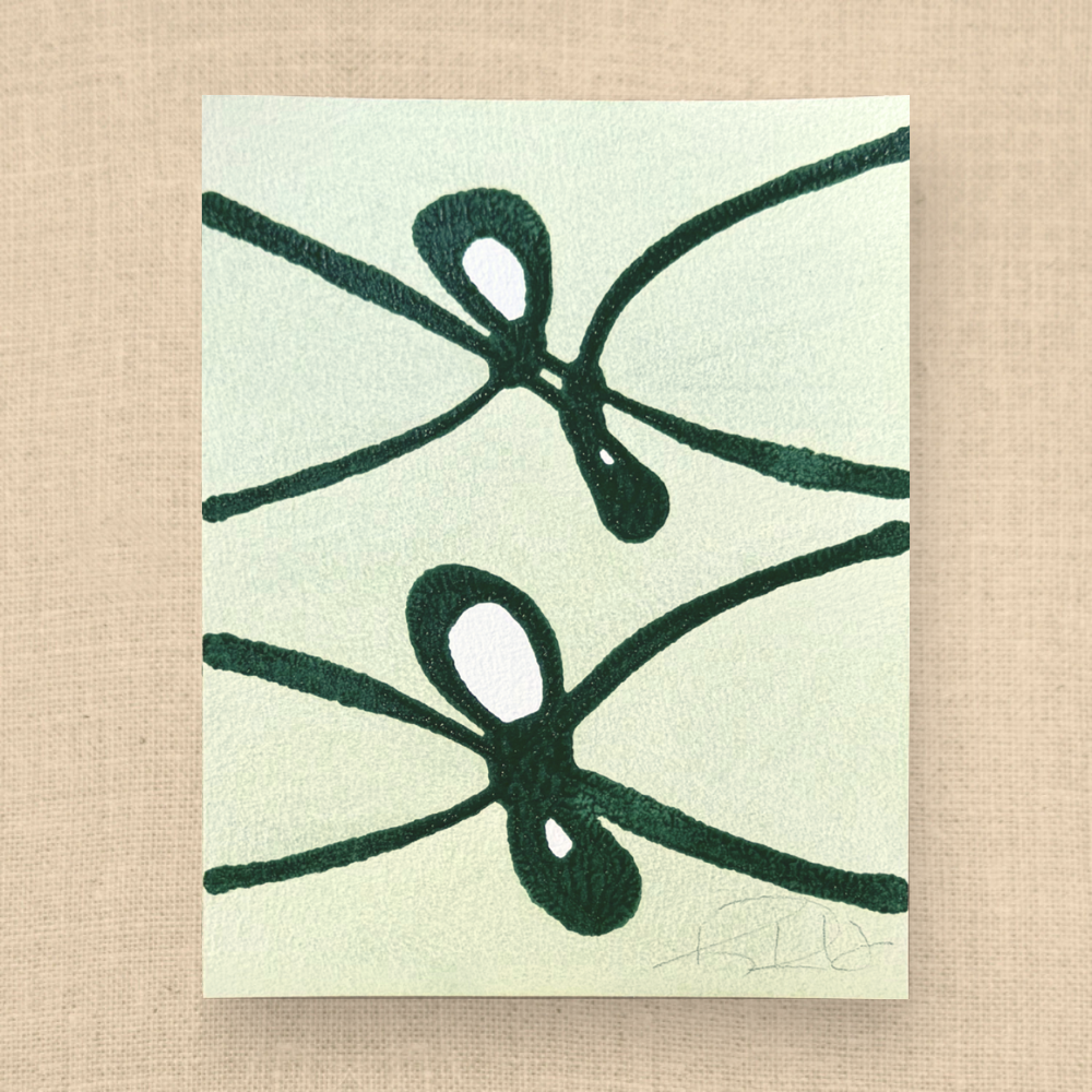 Lilypads in Green #14 8x10