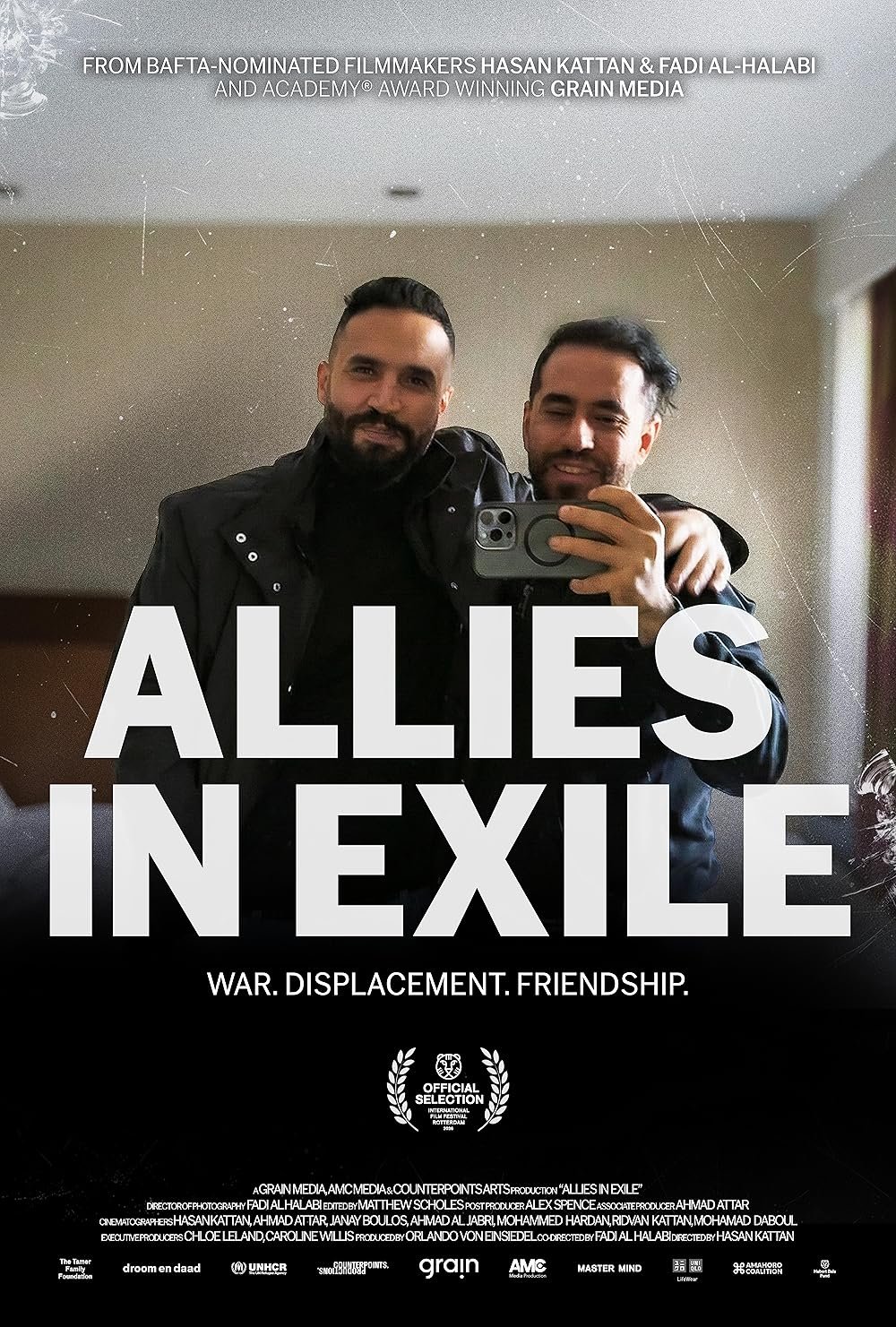  For 14 years, Syrian filmmakers Hasan Kattan and Fadi Al-Halabi have journeyed together through war and storytelling. Their bond was forged on the frontlines of revolution where their cameras recorded terror and hope, laughter and heartbreak – momen