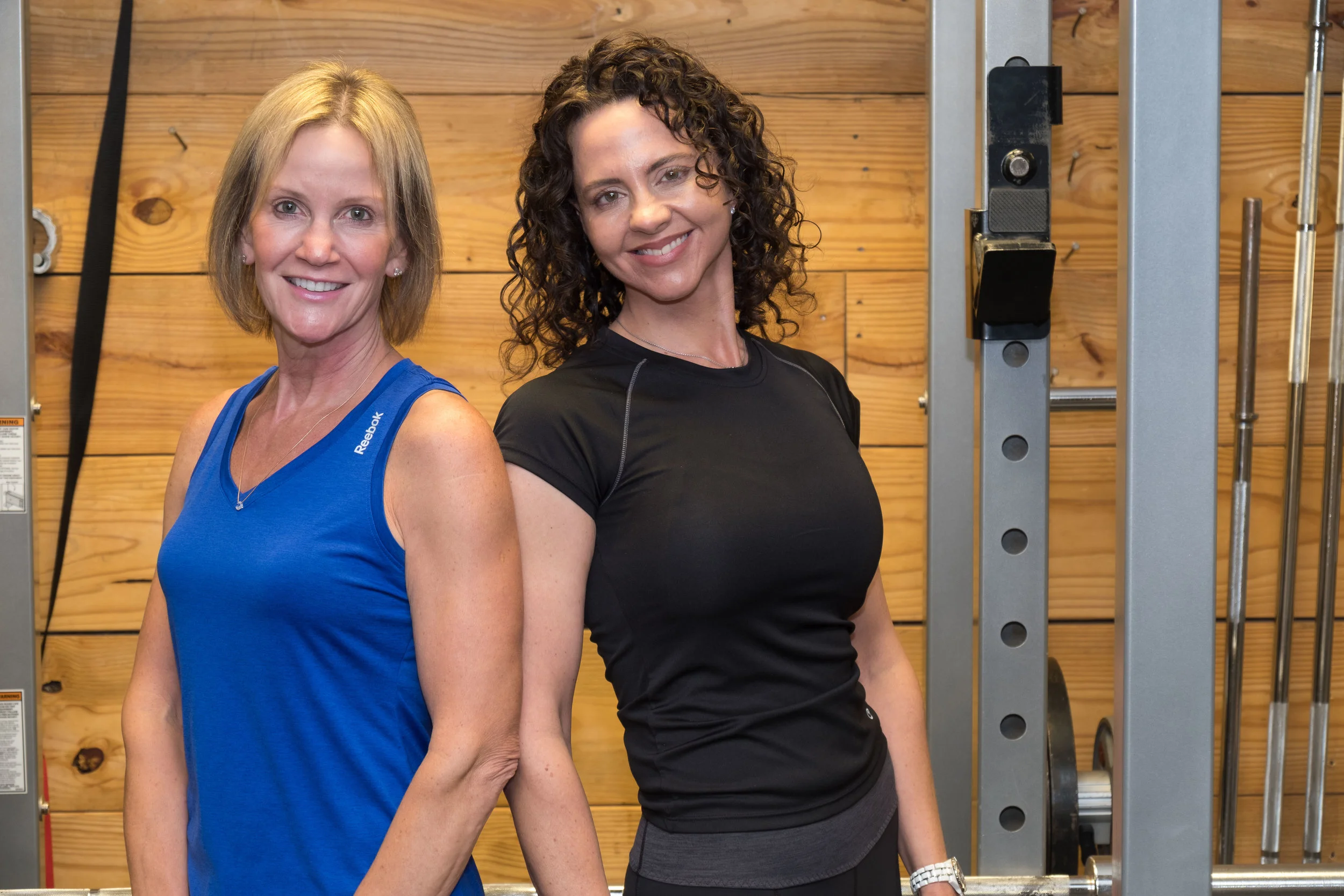 Lea and Myra are two of the exceptional, professional trainers at North Raleigh Fitness