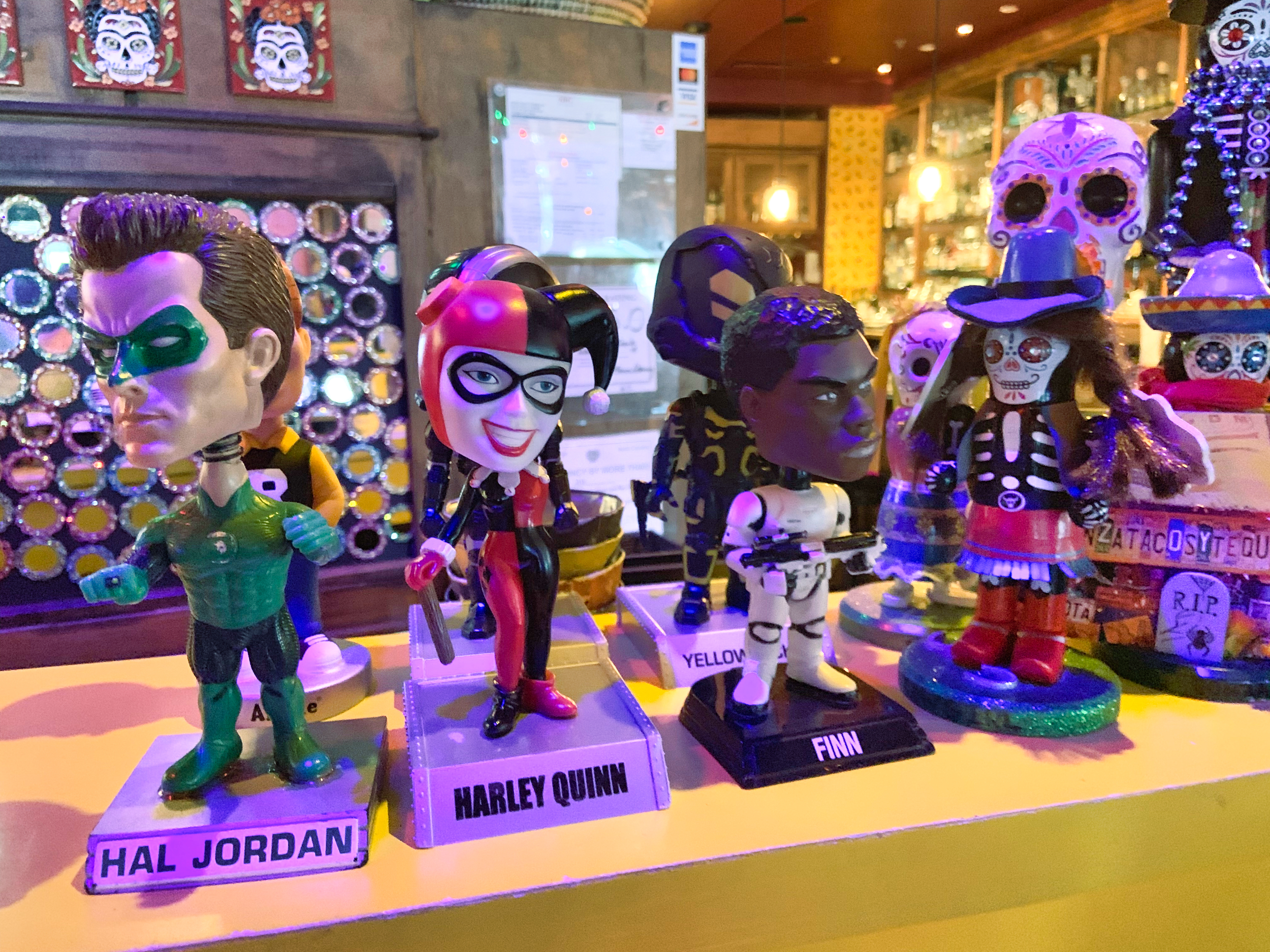 If you have to wait for a table you get to pick one of these guys.