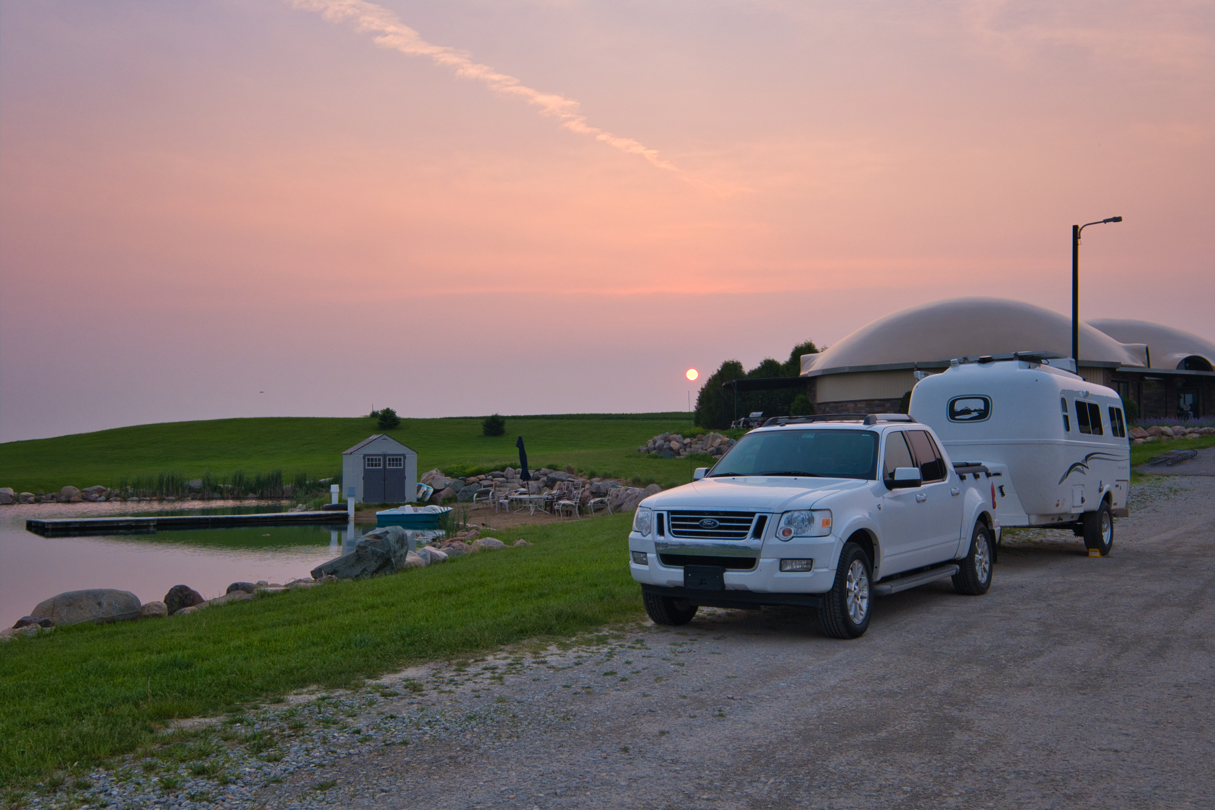 Farm Camping is the place to be, farm living is the life for me…