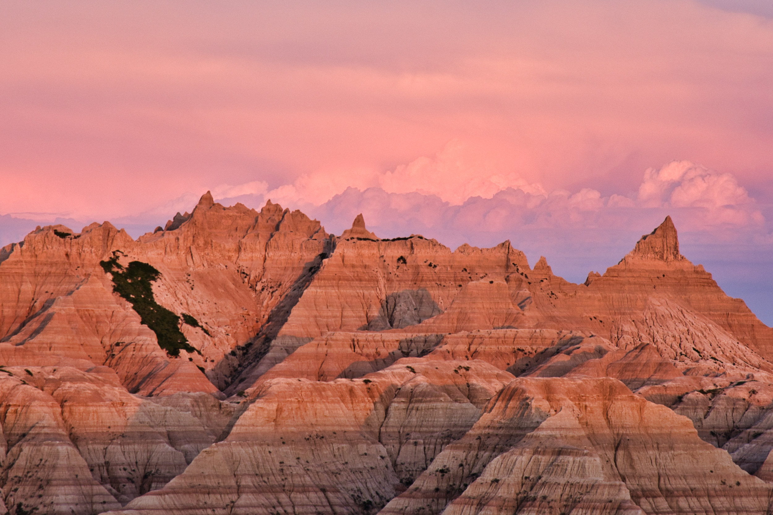 Part of the “Wall” in the Badlands.