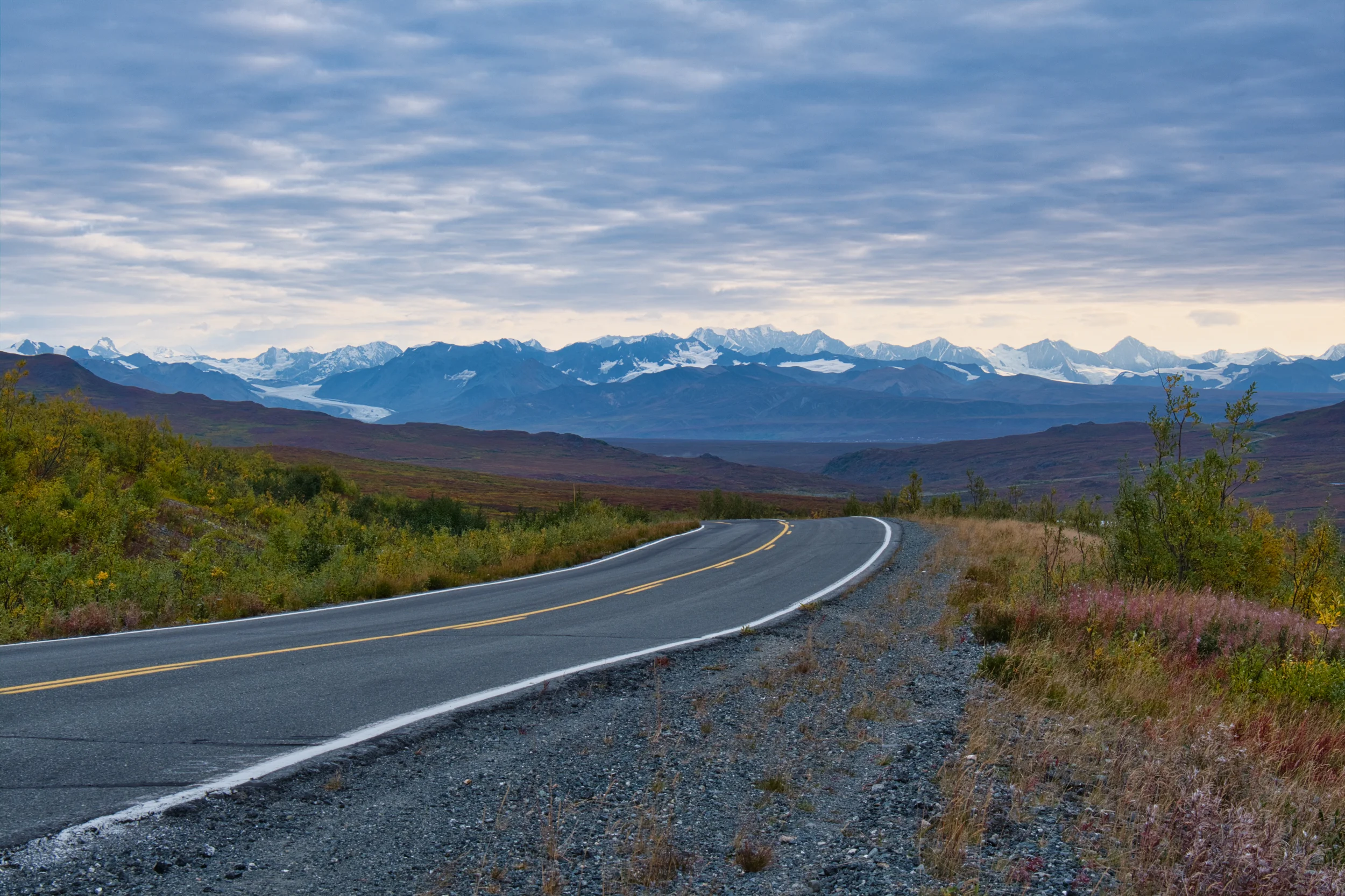 We earned our blog sobriquet on this trip - 14,000 mostly two lane and occasionally paved roads