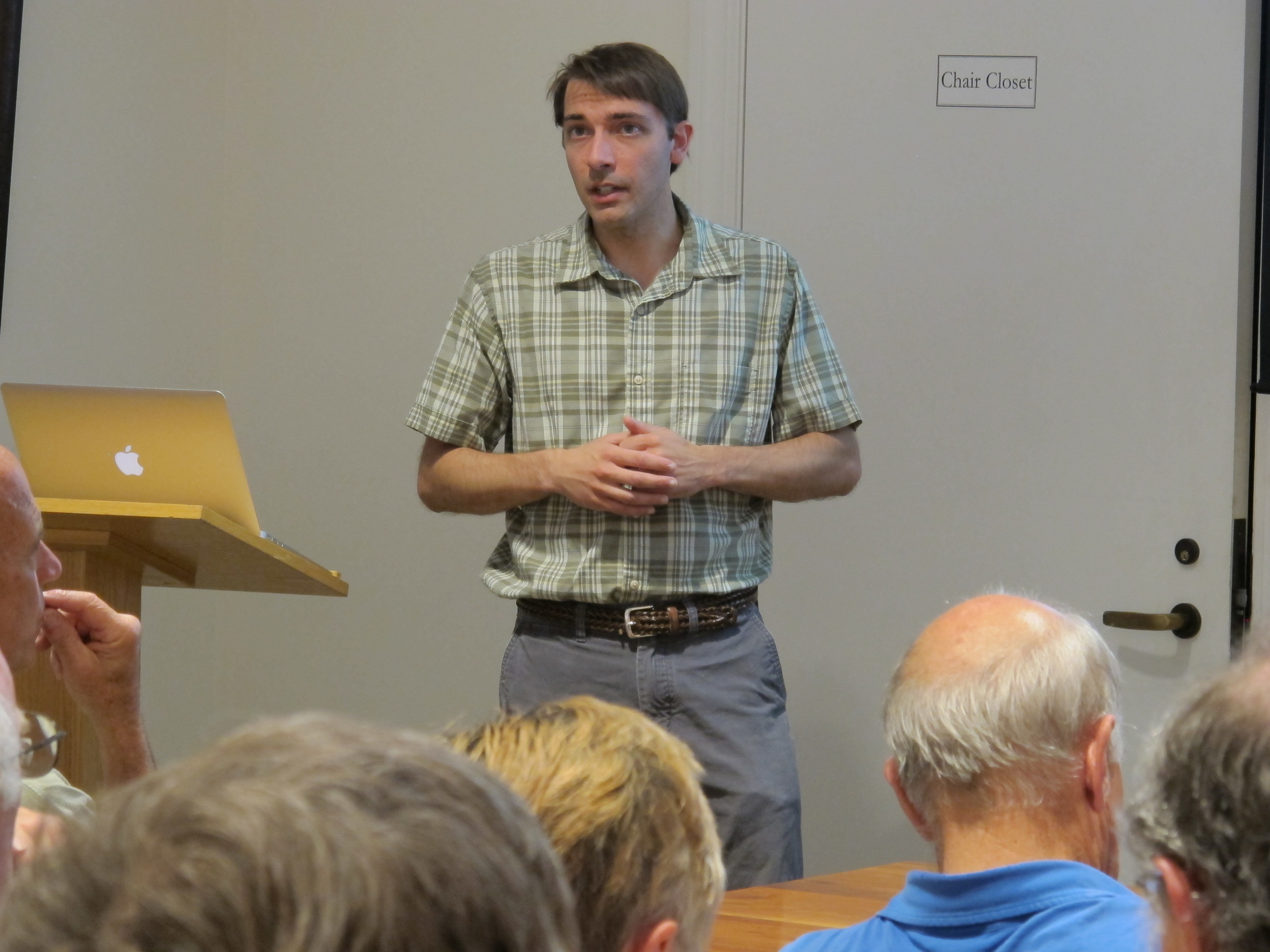 Sean Birkel, a Maine state climatologist and University of Maine research assistant professor