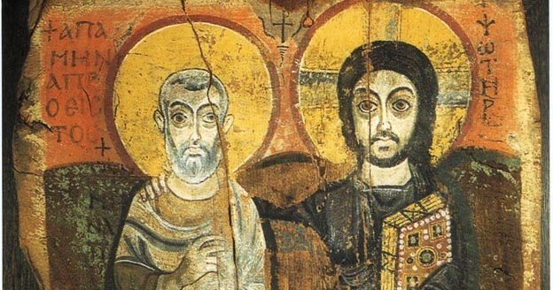 Coptic icon, 7th century
