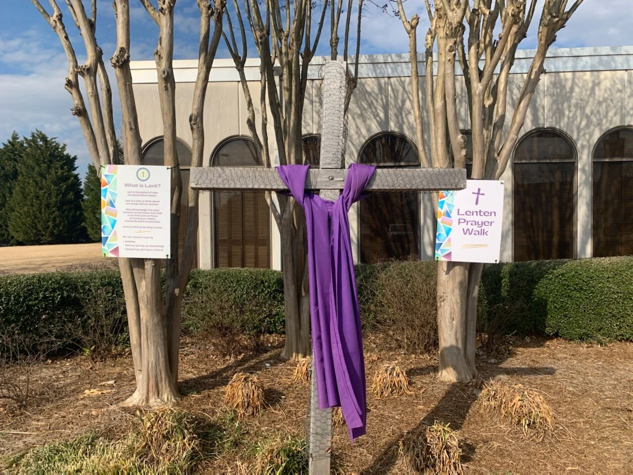Lenten Prayer Walk at VHBC