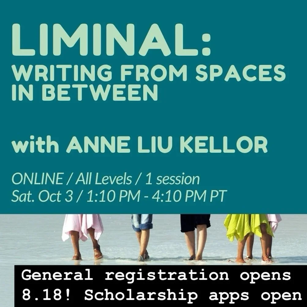 Liminal: Writing from Spaces In-Between Workshop