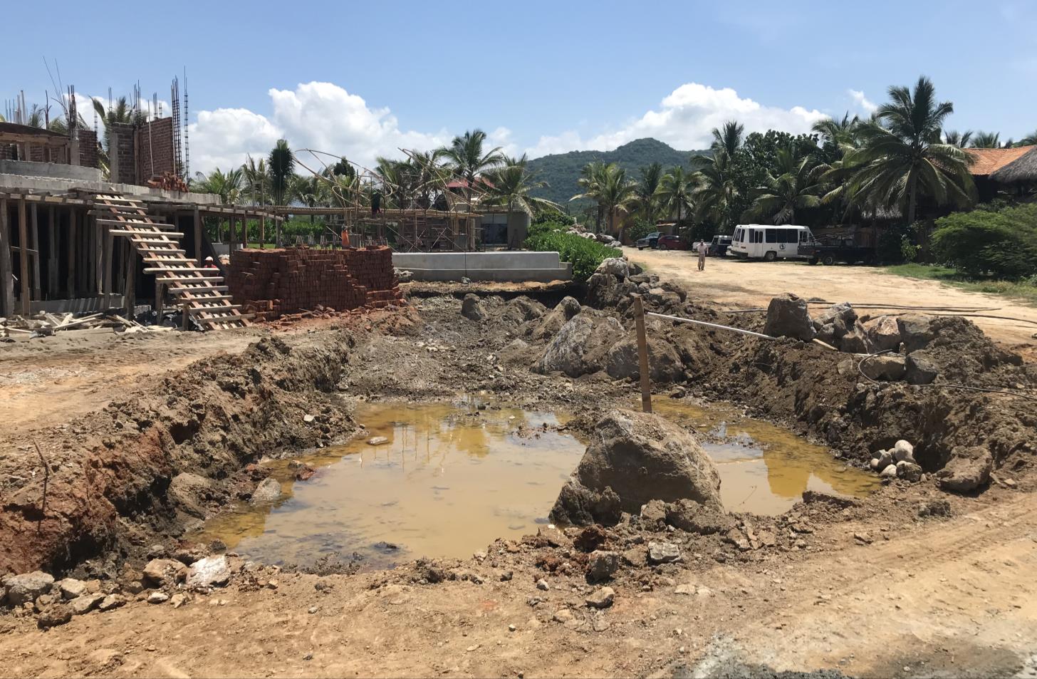 Digging for Lap Pool