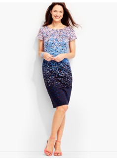 A Dark Winter dress with some light appeal
