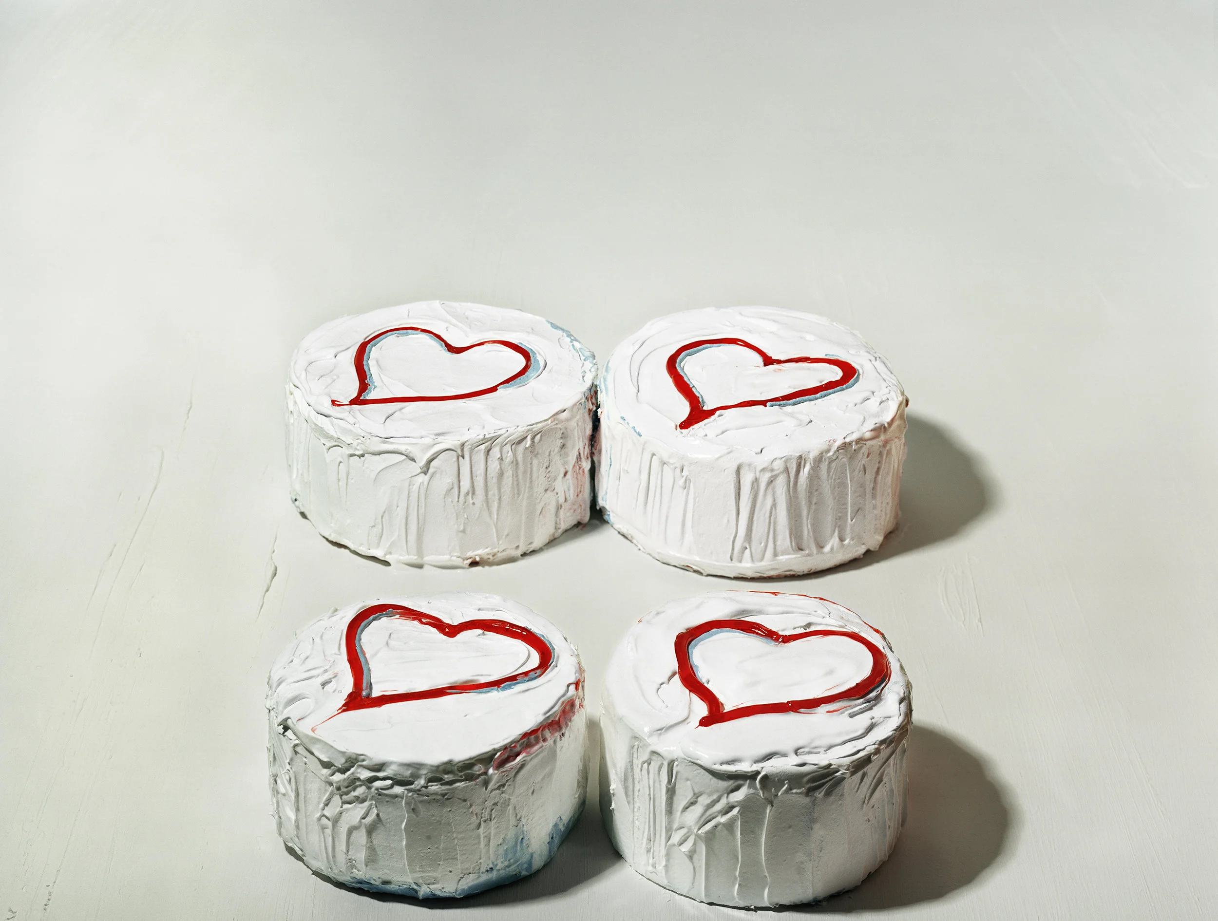 Four Heart Cakes, © Sharon Core, 2005