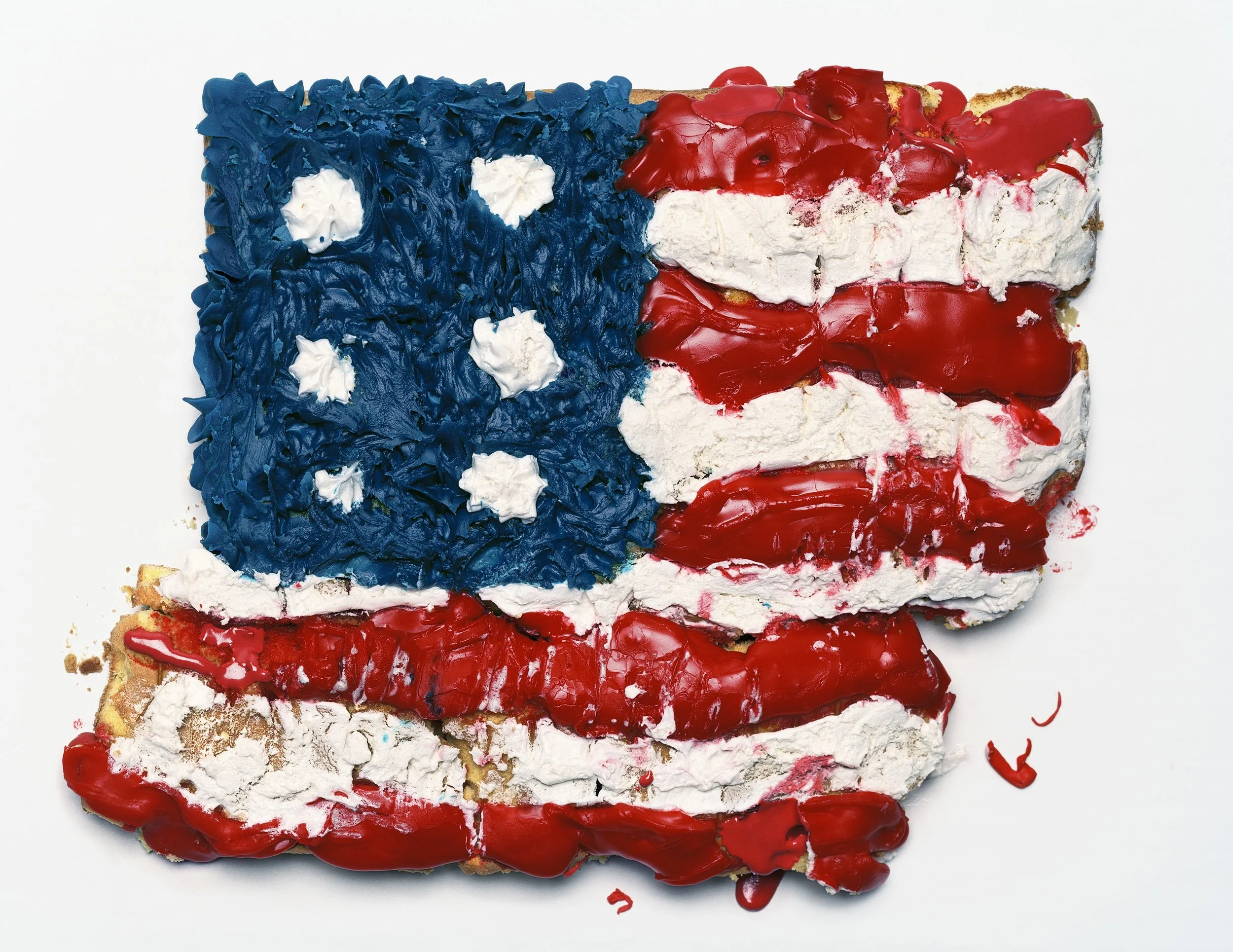  USA Flag, Fragment, 2019 