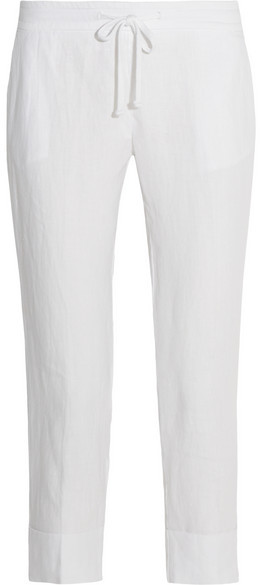 JAMES PERSE - LINEN TAPERED PANTS