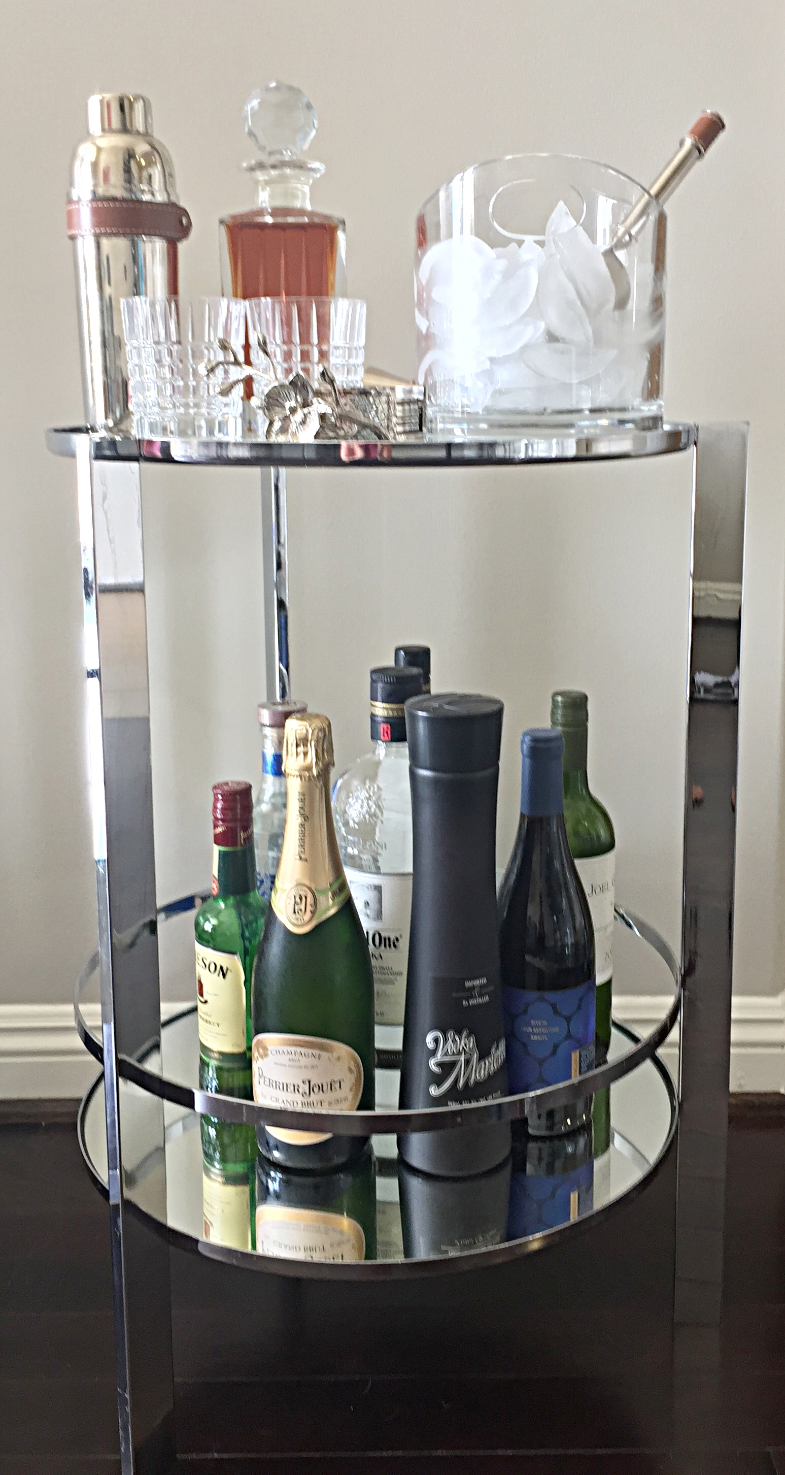 Pinterest This! My So-Called Bar Cart