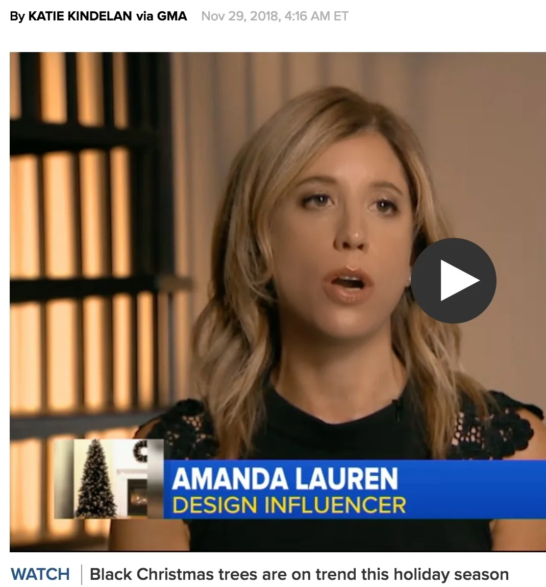 Behind The Scenes Of My Appearance On Good Morning America 