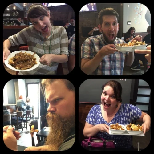 Still plenty of room in my stomach for vegetarian poutine!