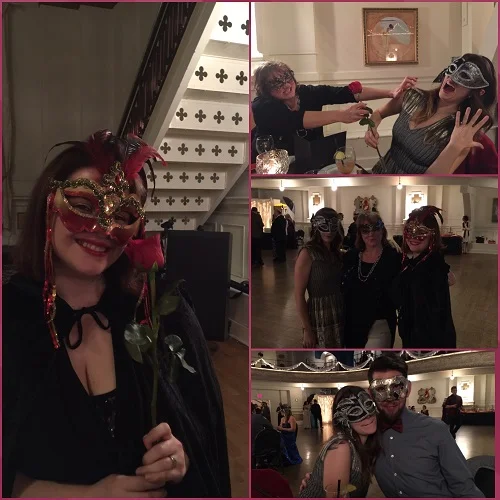 Who could these people be? I don't recognize anyone with those masks on!