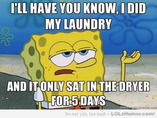 That's a high bar, SpongeBob, a high bar...