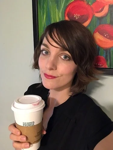 Just a girl and her coffee, waiting for life to unfold