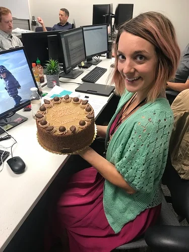 And I got such a lovely birthday cake!