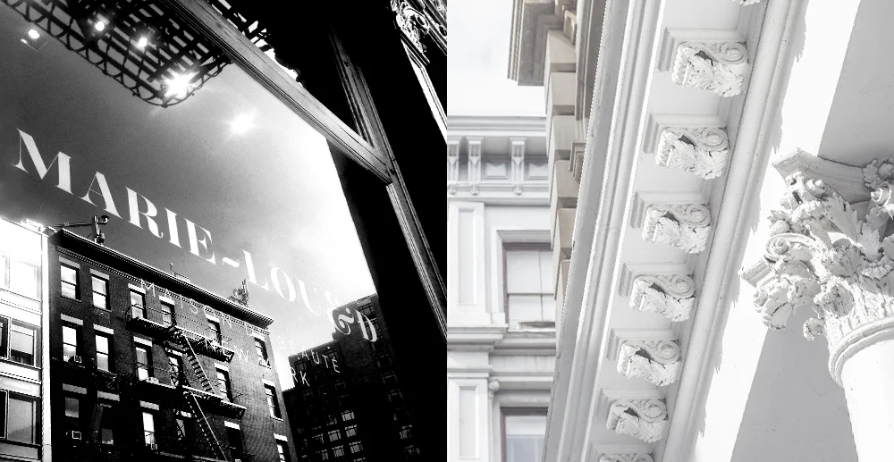 Marie Lou &amp; D Salon Soho front window