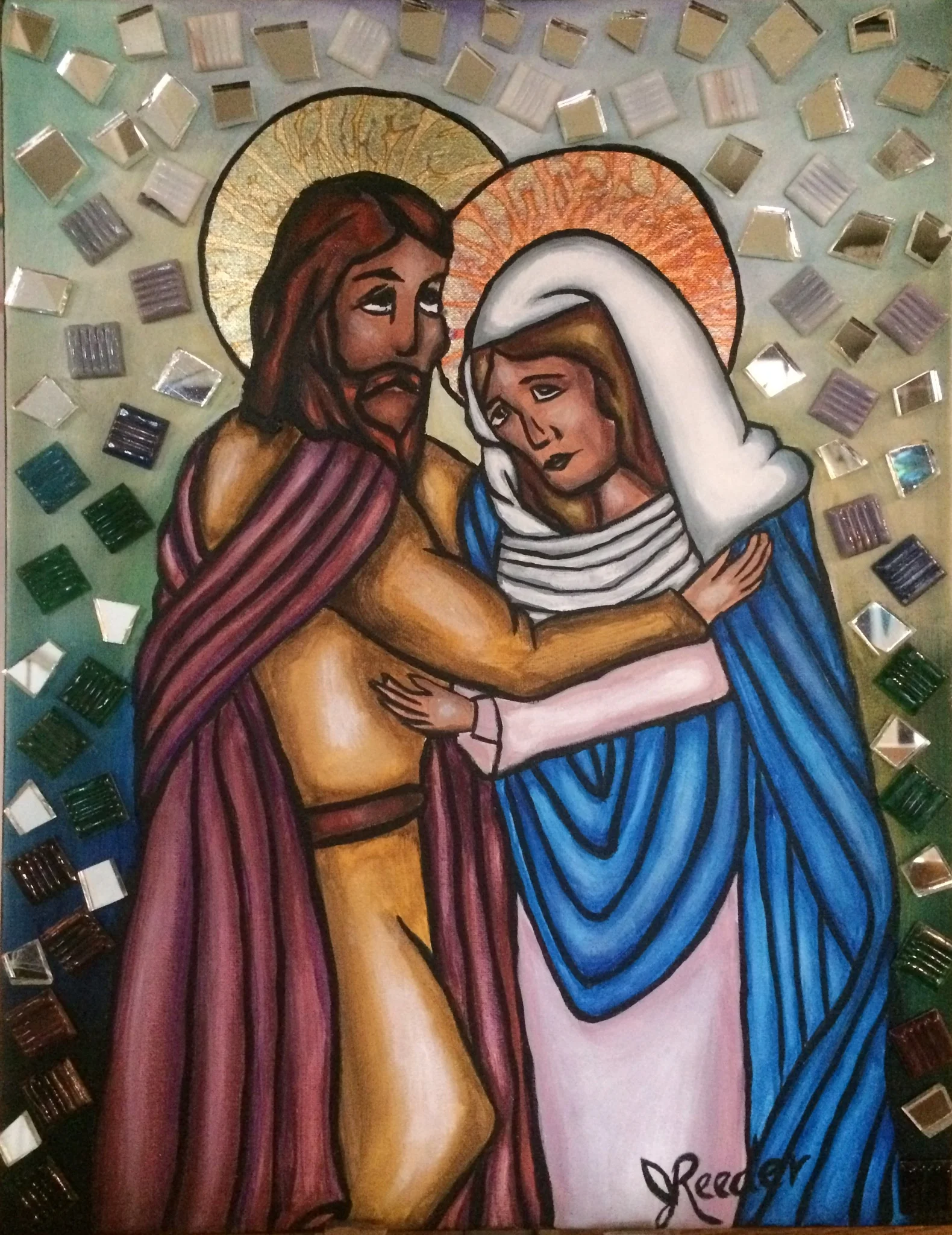 Jesus Entrusts Mary and John to One Another