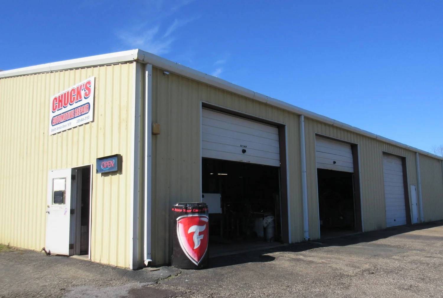 Chuck's Automotive Repair Service is Our Business!