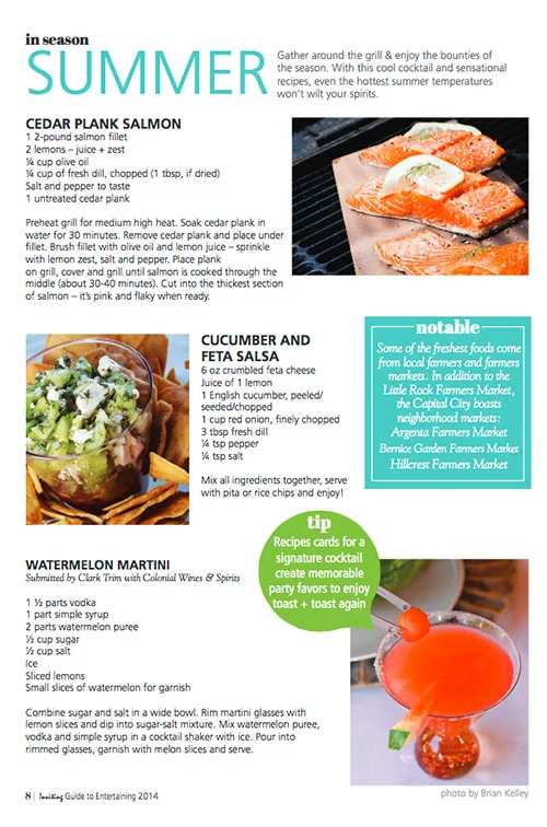 Special Insert // Guide to Entertaining