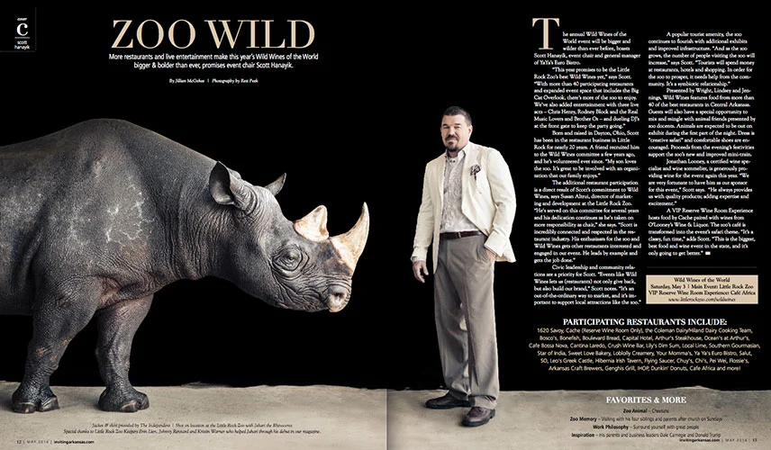 Cover Feature: Little Rock Zoo // Inviting Arkansas Magazine