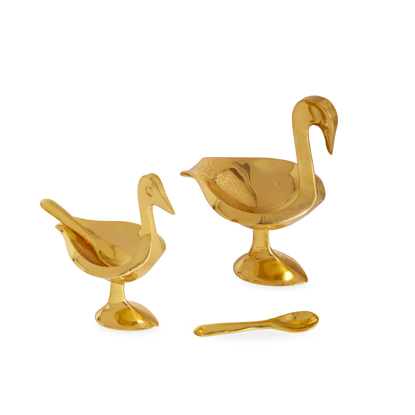 BRASS BIRD SALT CELLARS - $98 These brass bird salt cellars are the perfect way to add a little whimsy to the holiday table.